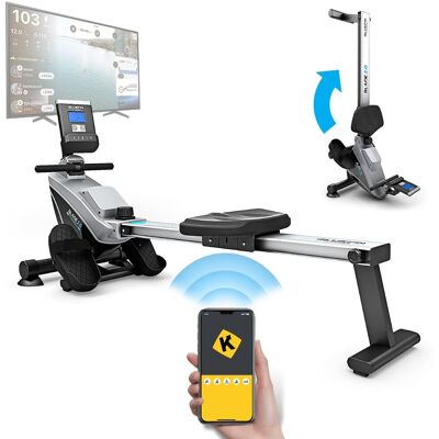 Inny producent Bluefin BLADE 2.0 wioślarz magnetyczny składany z konsolą LCD i aplikacją Inny producent Bluefin BLADE 2.0 wioślarz magnetyczny składany z konsolą LCD i aplikacją