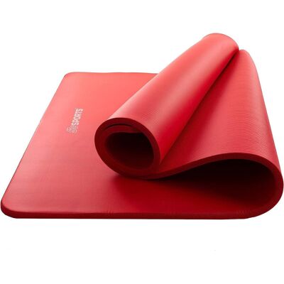 Scsports CZERWONA MATA GIMNASTYCZNA TRENINGOWA 190x80x1,5CM DO ĆWICZEŃ FITNESS JOGI Scsports CZERWONA MATA GIMNASTYCZNA TRENINGOWA 190x80x1,5CM DO ĆWICZEŃ FITNESS JOGI