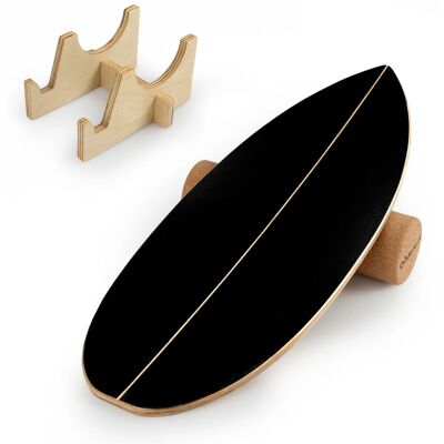 COSTWAY Deska Do Balansowania Drewniany Trenażer Równowagi Balance Board COSTWAY Deska Do Balansowania Drewniany Trenażer Równowagi Balance Board