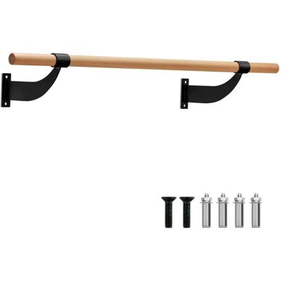 Costway - Ballet Bar 120cm - Drewno - Sprzęt fitness Costway - Ballet Bar 120cm - Drewno - Sprzęt fitness