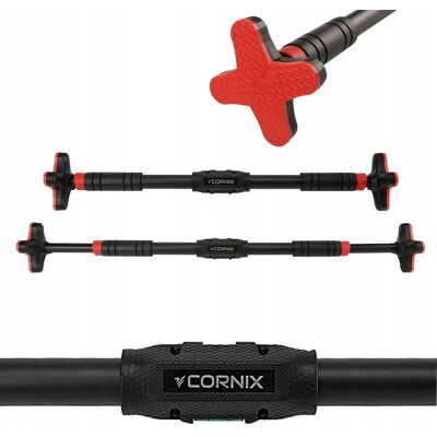 DRĄŻEK DO PODCIĄGANIA CORNIX PRO+ 90–130 cm 150 kg BEZ WIERCENIA ROZPOROWY DRĄŻEK DO PODCIĄGANIA CORNIX PRO+ 90–130 cm 150 kg BEZ WIERCENIA ROZPOROWY
