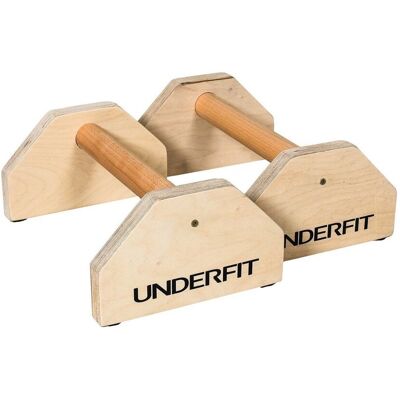 Drewniane uchwyty do pompek paraletki UNDERFIT 35 cm Drewniane uchwyty do pompek paraletki UNDERFIT 35 cm