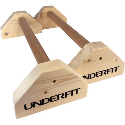 UNDERFIT - 54 cm drewno - parallettes UNDERFIT - 54 cm drewno - parallettes