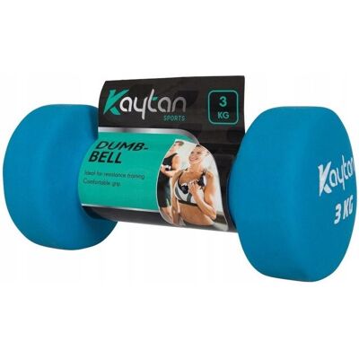 Inny producent DUMBBELL Odważnik Ciężarek Hantla Hantel 3 KG HIT! Inny producent DUMBBELL Odważnik Ciężarek Hantla Hantel 3 KG HIT!
