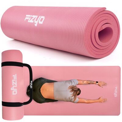 Fizyo DUŻA GRUBA Mata do Ćwiczeń Jogi Pilatesu 190x100 Karimata NBR Fitness RÓŻOWA 1,5cm Fizyo DUŻA GRUBA Mata do Ćwiczeń Jogi Pilatesu 190x100 Karimata NBR Fitness RÓŻOWA 1,5cm