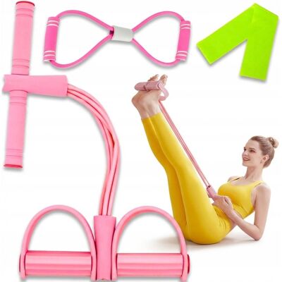 Inny producent Ekspander do ćwiczeń guma oporowa taśma fitness zestaw do rozciągania róż Inny producent Ekspander do ćwiczeń guma oporowa taśma fitness zestaw do rozciągania róż