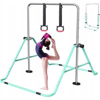 Inny producent FBSPORT Drążek gimnastyczny dla dzieci regulowany składany 64 kg Mięta Inny producent FBSPORT Drążek gimnastyczny dla dzieci regulowany składany 64 kg Mięta