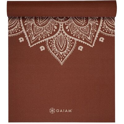 GAIAM MATA DO JOGI INTENSE RUST SUNDIAL FLOWER 5MM 65733 GAIAM MATA DO JOGI INTENSE RUST SUNDIAL FLOWER 5MM 65733