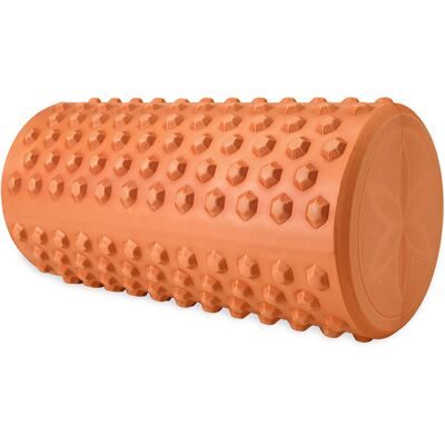 GAIAM, roller piankowy z wypustkami, pomarańczowy GAIAM, roller piankowy z wypustkami, pomarańczowy