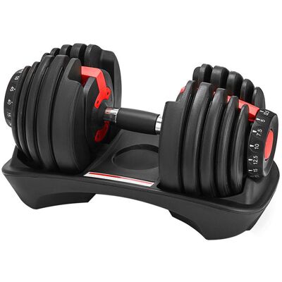Timeless Tools Hantel jednoręczny z Obciążeniem Regulowany Solidny Trening w Domu - 25 kg Timeless Tools Hantel jednoręczny z Obciążeniem Regulowany Solidny Trening w Domu - 25 kg
