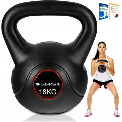 Sapphire Hantel KETTLEBELL SG 18KG kula ODWAŻNIK kettle Sapphire Hantel KETTLEBELL SG 18KG kula ODWAŻNIK kettle