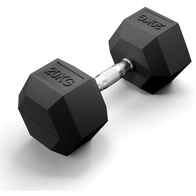 brak danych Hantel stalowy gumowany HEX 20 kg 4GRADE fitness siłownia brak danych Hantel stalowy gumowany HEX 20 kg 4GRADE fitness siłownia