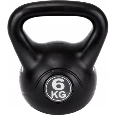 Hantla Ciężar Kettlebell Bitumiczny Vivo Fg031 6Kg Hantla Ciężar Kettlebell Bitumiczny Vivo Fg031 6Kg