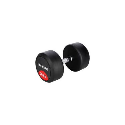 Hantla gumowana 32,5 kg UNDERFIT do ćwiczeń siłowych fitness Hantla gumowana 32,5 kg UNDERFIT do ćwiczeń siłowych fitness