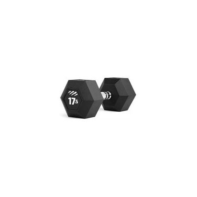 Hantla gumowana tiguar HEX 17,5 kg trening siłowy, funkcjonalny, cross Hantla gumowana tiguar HEX 17,5 kg trening siłowy, funkcjonalny, cross