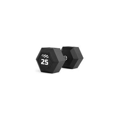 Hantla gumowana tiguar HEX 25 kg trening siłowy, funkcjonalny, cross Hantla gumowana tiguar HEX 25 kg trening siłowy, funkcjonalny, cross