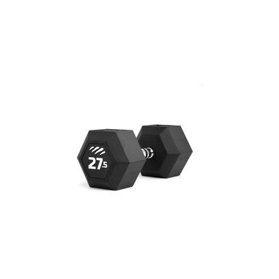Hantla gumowana tiguar HEX 27,5 kg trening siłowy, funkcjonalny, cross Hantla gumowana tiguar HEX 27,5 kg trening siłowy, funkcjonalny, cross