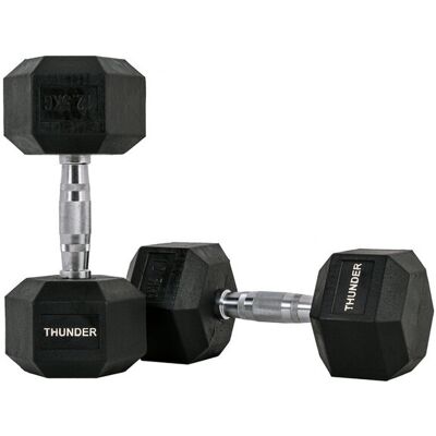 Hantla Hexagonalna 12,5kg Hex Thunder Hantla Hexagonalna 12,5kg Hex Thunder