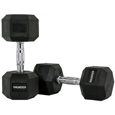 Hantla Hexagonalna 15kg Hex Thunder Hantla Hexagonalna 15kg Hex Thunder