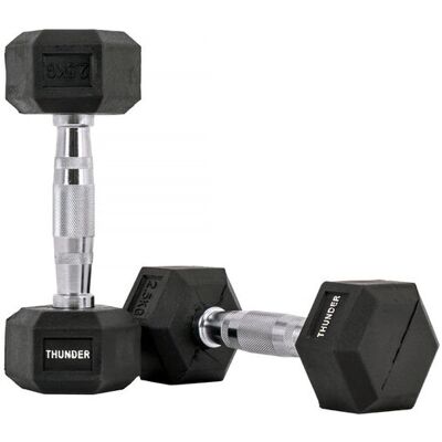 Hantla Hexagonalna 2,5kg Hex Thunder Hantla Hexagonalna 2,5kg Hex Thunder