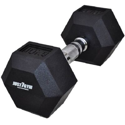 Just7Gym Hantla sześciokątna HEX 9kg Just7Gym Hantla sześciokątna HEX 9kg