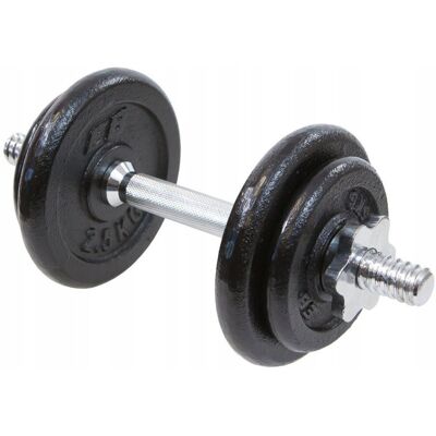 EB Fit HANTLA ŻELIWNA 1x10kg gryf talerze obciążenia Zestaw 10kg Walizka ENERO EB Fit HANTLA ŻELIWNA 1x10kg gryf talerze obciążenia Zestaw 10kg Walizka ENERO