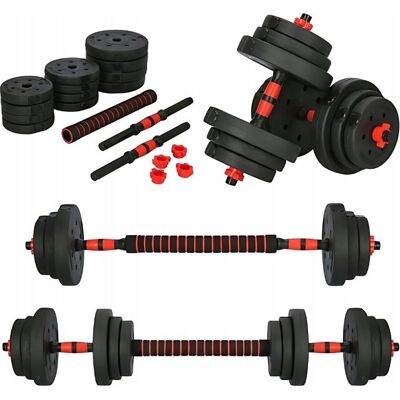 Sport Blast Hantle 2x10kg bitumiczne regulowane Z ŁĄCZNIKIEM zestaw 20kg GRYFY SZTANGA Sport Blast Hantle 2x10kg bitumiczne regulowane Z ŁĄCZNIKIEM zestaw 20kg GRYFY SZTANGA