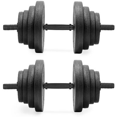 Springos Hantle 30 Kg Do Treningu Siłowego Actiget Zestaw 2x15 Kg Sztanga Talerze Zaciski Kettle Do Ćwiczeń Springos Hantle 30 Kg Do Treningu Siłowego Actiget Zestaw 2x15 Kg Sztanga Talerze Zaciski Kettle Do Ćwiczeń