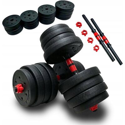 Inny producent Hantle bitumiczne 2x20 kg regulowane zestaw 40kg Inny producent Hantle bitumiczne 2x20 kg regulowane zestaw 40kg