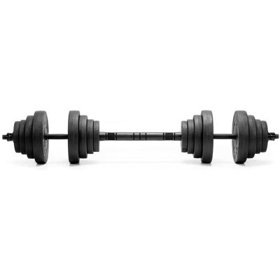 Springos Hantle Do Treningu Siłowego Actiget 20 Kg Regulowane Zestaw Gryf, Sztanga 2x10 Kg Springos Hantle Do Treningu Siłowego Actiget 20 Kg Regulowane Zestaw Gryf, Sztanga 2x10 Kg