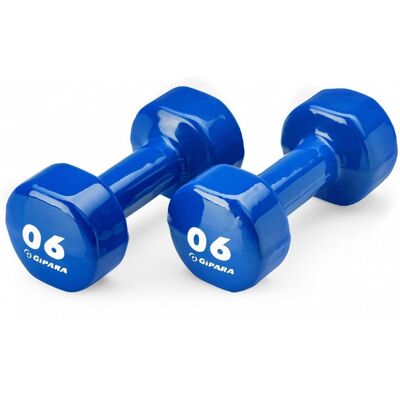 Gipara Fitness Hantle Gimnastyczne 6 Kg Gipara Fitness Hantle Gimnastyczne 6 Kg