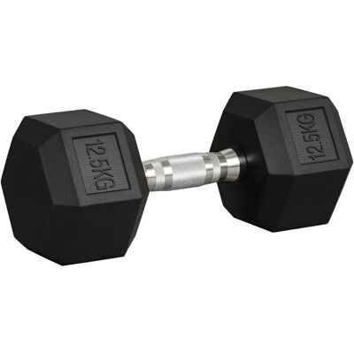 Homcom - Hantel - Sześciokątny - Metal z gumą - Dumbbell Homcom - Hantel - Sześciokątny - Metal z gumą - Dumbbell