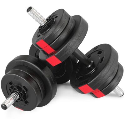 Hop-Sport Hantle kompozytowe PRO 2x10kg Hop-Sport Hantle kompozytowe PRO 2x10kg