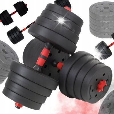 Inny producent Hantle regulowane bitumiczne sztanga 40kg zestaw hantli 2x20kg MEGA ZESTAW Inny producent Hantle regulowane bitumiczne sztanga 40kg zestaw hantli 2x20kg MEGA ZESTAW