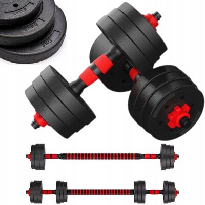 HANTLE REGULOWANE INPOWER 2 x 20 KG + SZTANGA = ZESTAW HANTLI 40 KG HANTLE REGULOWANE INPOWER 2 x 20 KG + SZTANGA = ZESTAW HANTLI 40 KG