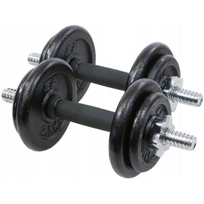ENERO FIT HANTLE ŻELIWNE 2x9,5kg gryf obciążenia Hantla Zestaw Hantli 19kg Walizka ENERO FIT HANTLE ŻELIWNE 2x9,5kg gryf obciążenia Hantla Zestaw Hantli 19kg Walizka