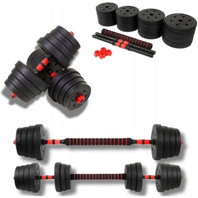 Inny producent Hantle Zestaw Hantli Regulowanych Do Ćwiczeń 30 Kg 2 X 15 Kg + Sztanga Inny producent Hantle Zestaw Hantli Regulowanych Do Ćwiczeń 30 Kg 2 X 15 Kg + Sztanga