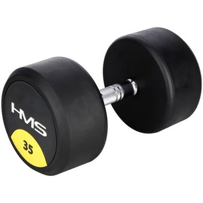 HMS, Hantla gumowa, HG PRO, 35 kg HMS, Hantla gumowa, HG PRO, 35 kg
