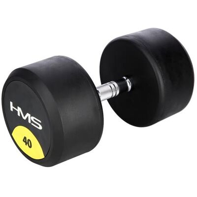 HMS, Hantla gumowa, HG PRO, 40 kg HMS, Hantla gumowa, HG PRO, 40 kg