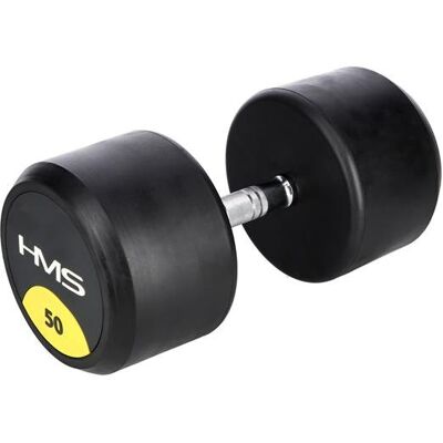 HMS, Hantla gumowa, HG PRO, 50 kg HMS, Hantla gumowa, HG PRO, 50 kg