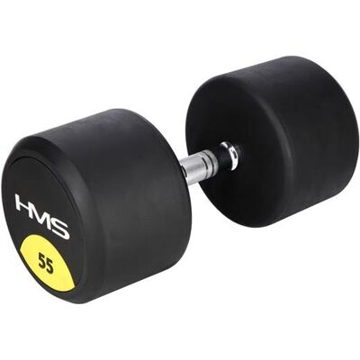HMS, Hantla gumowa, HG PRO, 55 kg HMS, Hantla gumowa, HG PRO, 55 kg