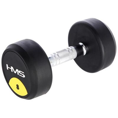 HMS HG PRO 8kg Kettlebell z Gumy - Sprzęt do Treningu HMS HG PRO 8kg Kettlebell z Gumy - Sprzęt do Treningu