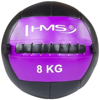 HMS WLB 8 kg Syntetyczna skórzana piłka na ścianę - Sprzęt fitness HMS WLB 8 kg Syntetyczna skórzana piłka na ścianę - Sprzęt fitness