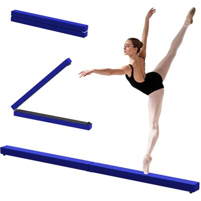 HOMCOM - Schwebebalken mit EPE-Polsterung blau - Balance beam HOMCOM - Schwebebalken mit EPE-Polsterung blau - Balance beam