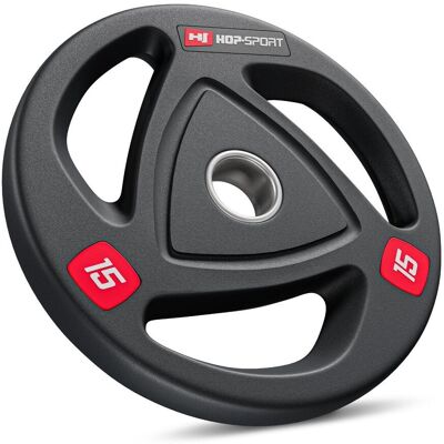 Hop-Sport, Obciążenie Olimpijskie, 15Kg Hop-Sport, Obciążenie Olimpijskie, 15Kg