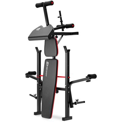Hop-Sport, Zestaw kulturystyczny z ławką, Premium HS-1055, 135 kg Hop-Sport, Zestaw kulturystyczny z ławką, Premium HS-1055, 135 kg