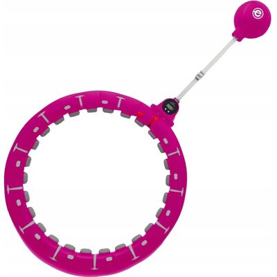Hula Hop Z Wypustkami Enero 34 Cm Różowy Hula Hop Z Wypustkami Enero 34 Cm Różowy