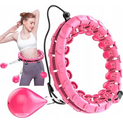 Nela-Styl HULAHOP Z OBCIĄŻENIEM ODCHUDZAJĄCE MODUŁOWE FITNESS + SKAKANKA Nela-Styl HULAHOP Z OBCIĄŻENIEM ODCHUDZAJĄCE MODUŁOWE FITNESS + SKAKANKA