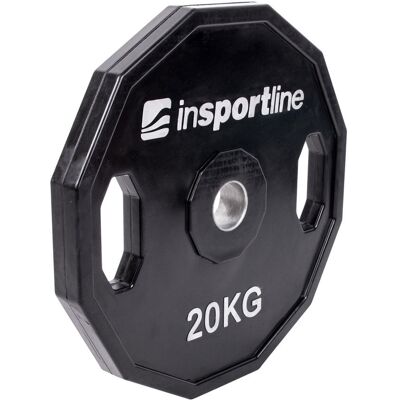 inSPORTline, Gumowane obciążenie olimpijskie, Ruberton, 20 kg inSPORTline, Gumowane obciążenie olimpijskie, Ruberton, 20 kg