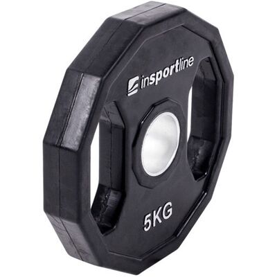 inSPORTline Ruberton 5 kg olimpijska talerz - Olimpijska talerz inSPORTline Ruberton 5 kg olimpijska talerz - Olimpijska talerz